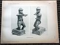 zz-lusc19,tafel 071 benin nigeria,bronze-figur europäer mit gewehr